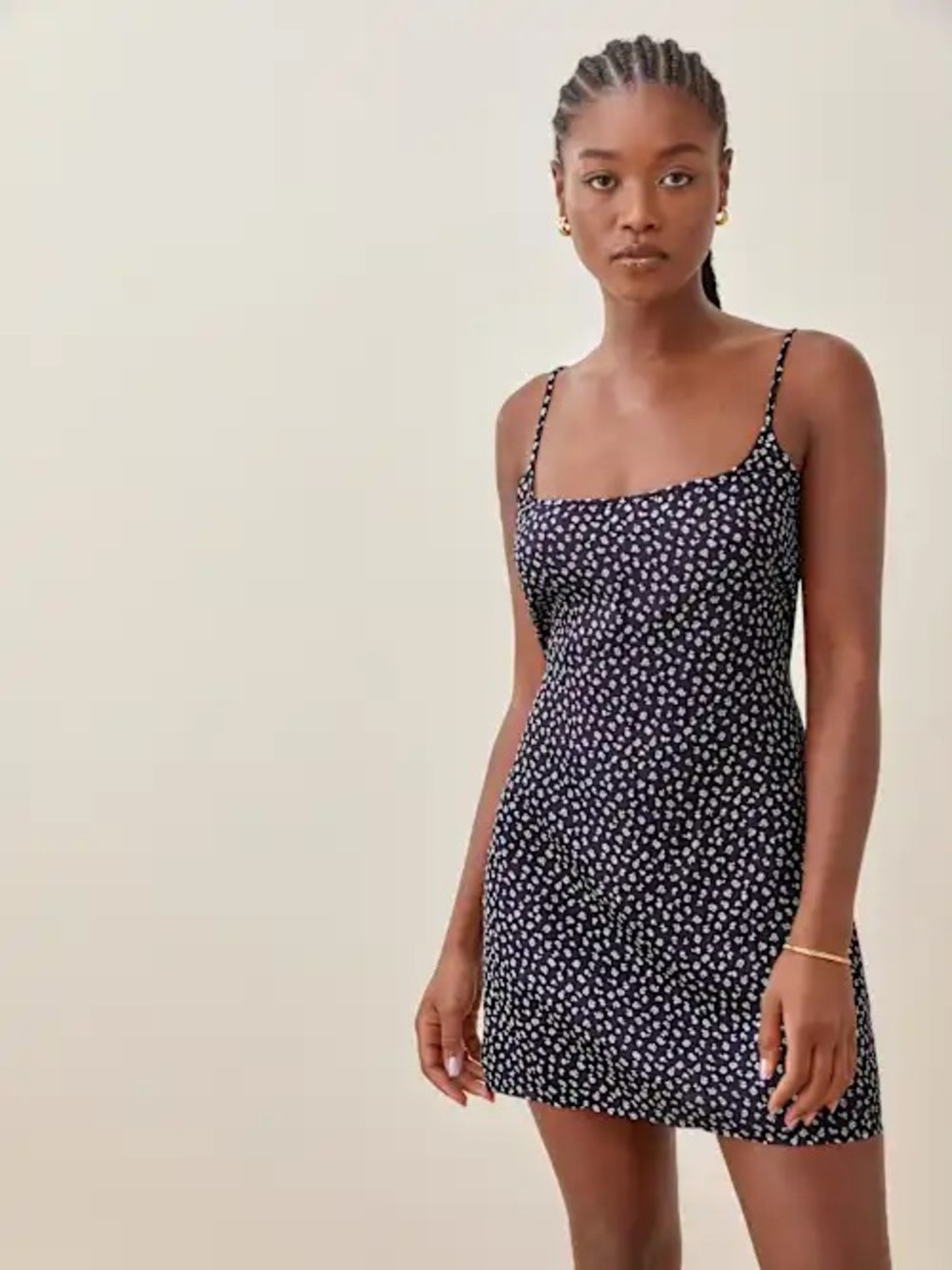 Reformation Caruso Floral Slip Mini Dress – Size 0